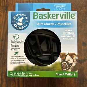 Dog muzzle Baskerville new in box